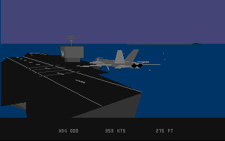F/A-18 Interceptor screenshot 3 for Amiga